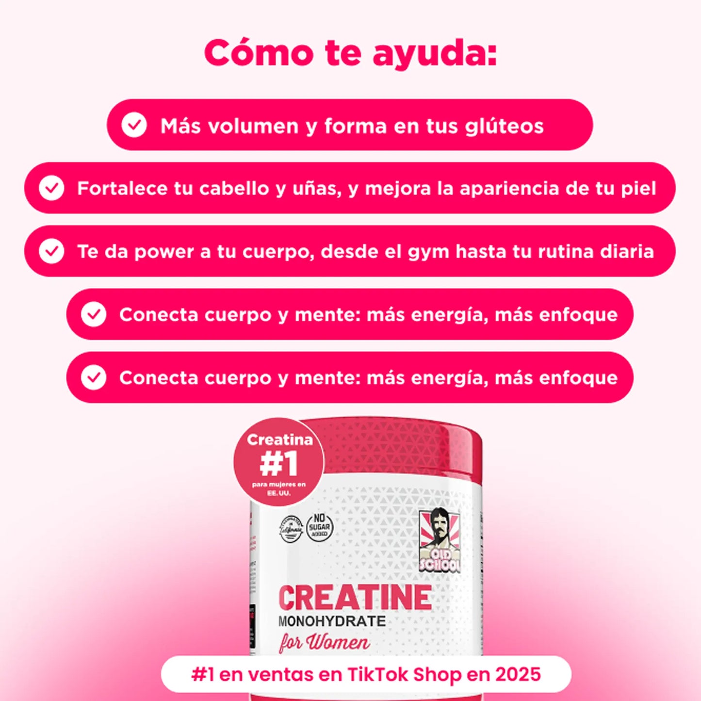 Creatina Para Mujeres - Fortalece Tu Cuerpo