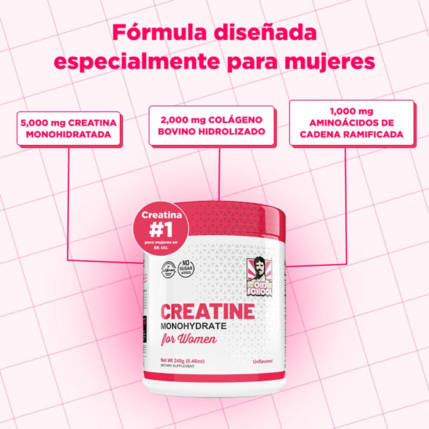 Creatina Para Mujeres - Fortalece Tu Cuerpo
