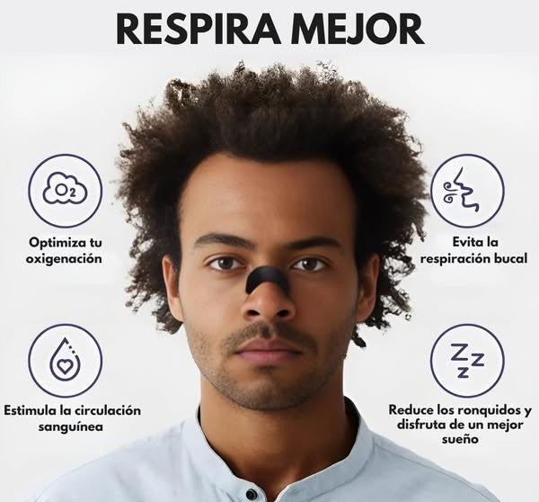 Dilatador Nasal - Respira sin esfuerzo alivia tu nariz tapada al instante
