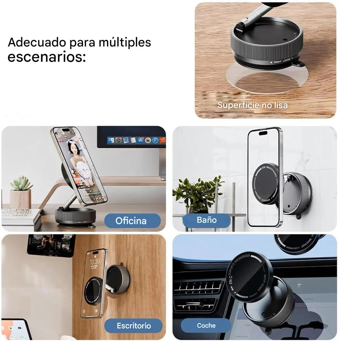 Soporte Magnético 360° para Celular