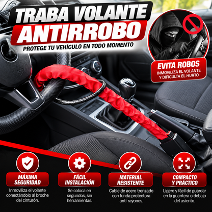 Candado Antirrobo para Vehículo – Protección Extra para tu Auto