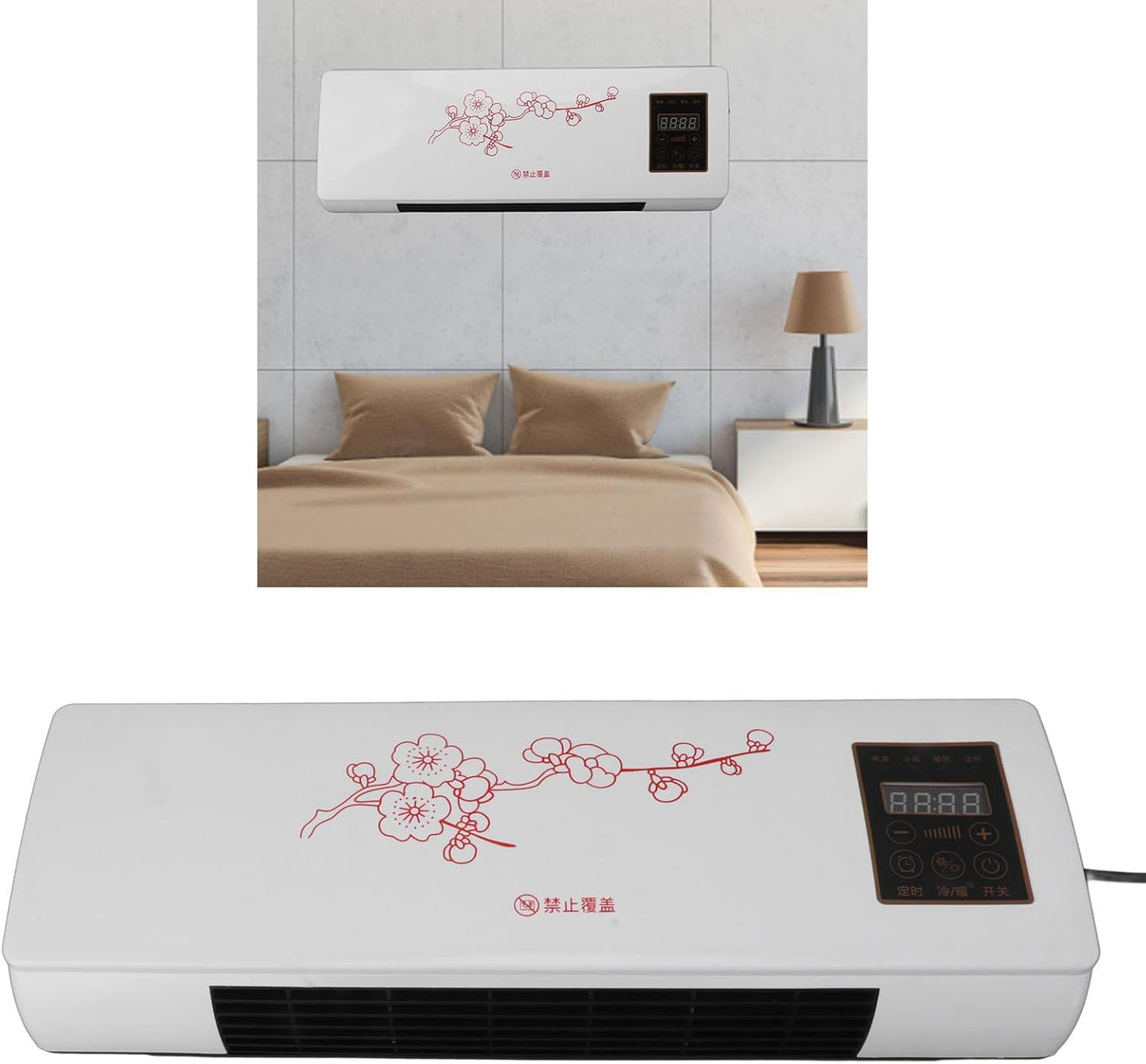 Ventilador de aire acondicionado y Calefactor