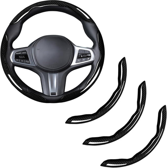 Funda De Volante De Fibra De Carbono Premium