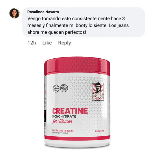 Creatina Para Mujeres - Fortalece Tu Cuerpo
