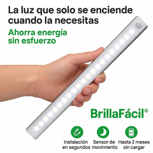 Barra Luz LED con Sensor 60 CM