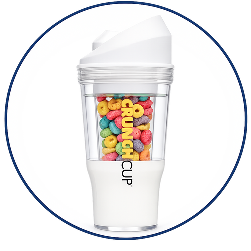 Crunch Cup – Vaso para Cereal 2 en 1