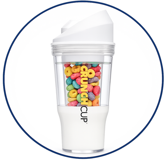 Crunch Cup – Vaso para Cereal 2 en 1