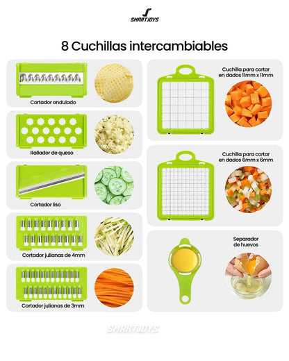 🥗 Picador de Verduras Multifuncional