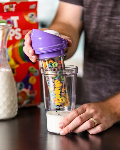 Crunch Cup – Vaso para Cereal 2 en 1