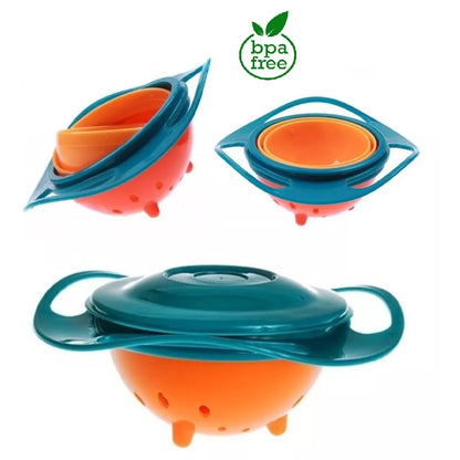 Plato Antiderrame 360° Para Bebe